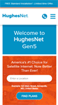 Mobile Screenshot of hughesnet.com